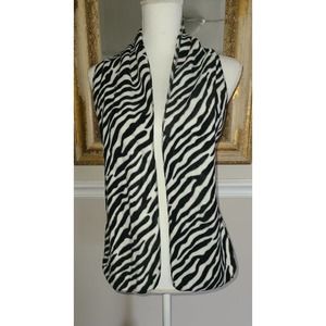 Zebra Print Women's Scarf